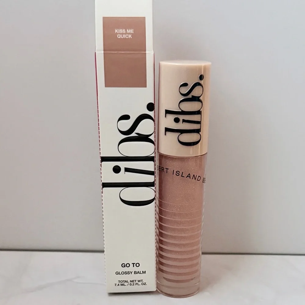 DIBS Beauty Go To Glossy Balm Kiss Me Quick BNIB